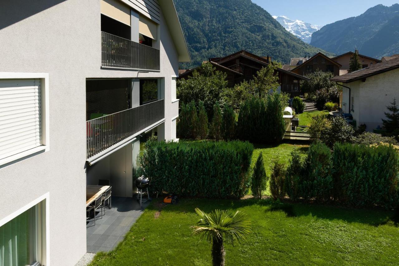 Schoene Parterrewohnung In Matten Matten bei Interlaken Εξωτερικό φωτογραφία